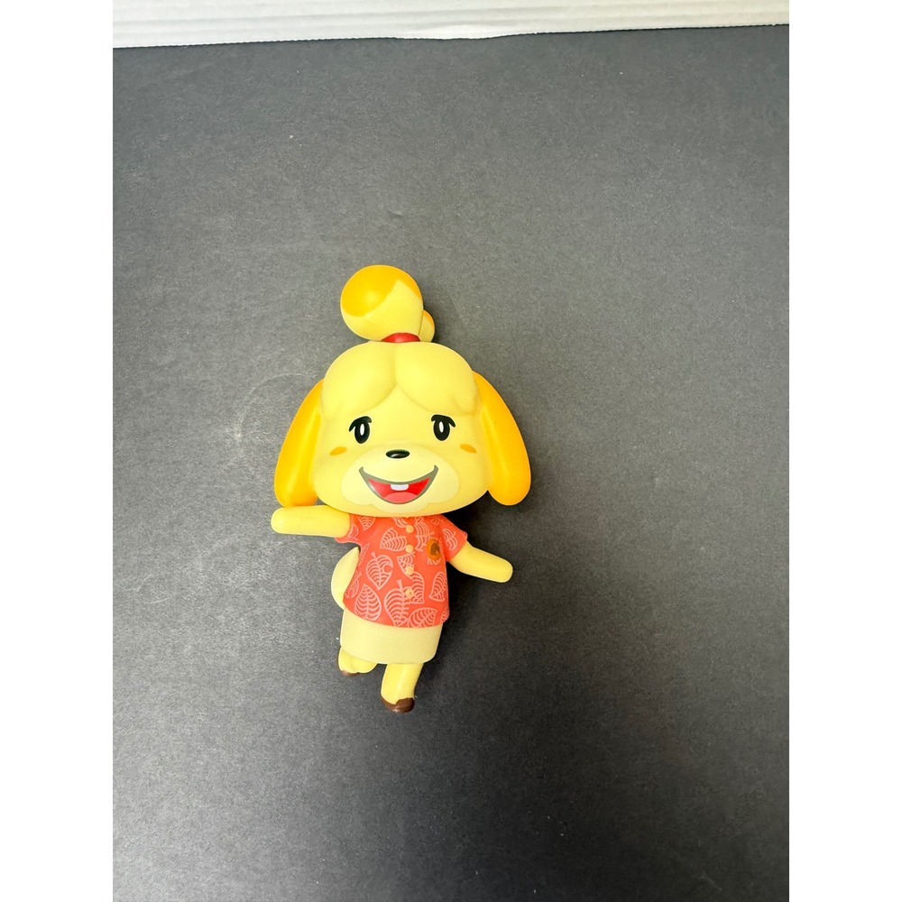 Nintendo Animal Crossing Isabelle Figure New Horizons Aloha Shirt Coral Yellow
